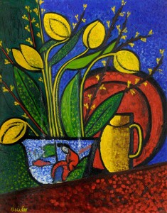 Birand To?rol, Be?lan; Still Life; Newnham College, University of Cambridge; http://www.artuk.org/artworks/still-life-228388